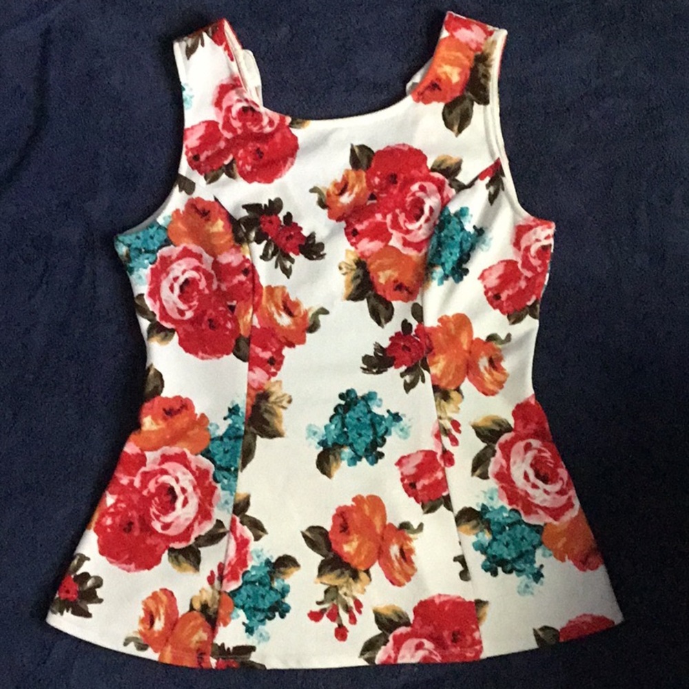 Sleeveless top, Faith & Joy, size M